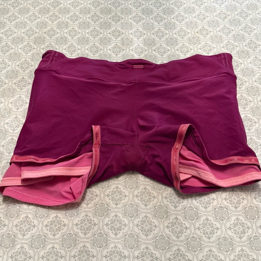 LULULEMON Pace Rival Skort Pink Paradise Size 12 - Picture 11 of 16